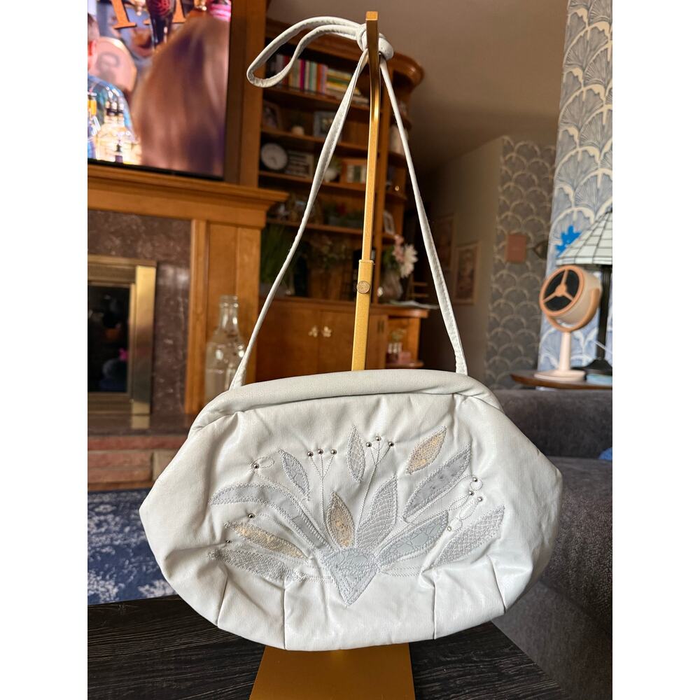 Vintage Bagland Patchwork Kisslock Bag